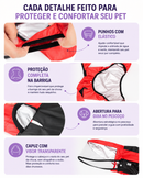Capa de Chuva Impermeável para Cachorros