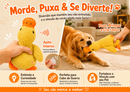 Patinho Interativo para Cães – Com Apito Interno e Tecido Resistente