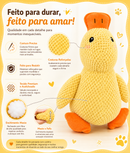 Patinho Interativo para Cães – Com Apito Interno e Tecido Resistente