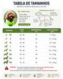 Capa de Chuva Impermeável para Cachorros