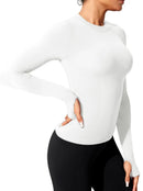 AMI MEDEA™ | Blusa Esportiva Feminina Manga Longa