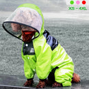 Capa de Chuva Impermeável para Cachorros