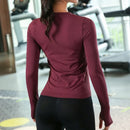 AMI MEDEA™ | Blusa Esportiva Feminina Manga Longa