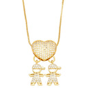 Colar Mother Love - Banhado a Ouro 18k